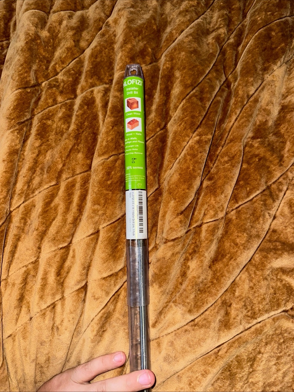 Lofizi Installer Drill Bit - Silver with Green Label
